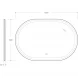 Зеркало 120x80 см Cezares Giubileo CZR-SPC-GIUBILEO-1200-800-TCH-WARM