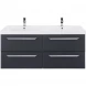Тумба Grafito 119,8 см Cezares Eco ECO-1200-4C-SO-2-GR-P