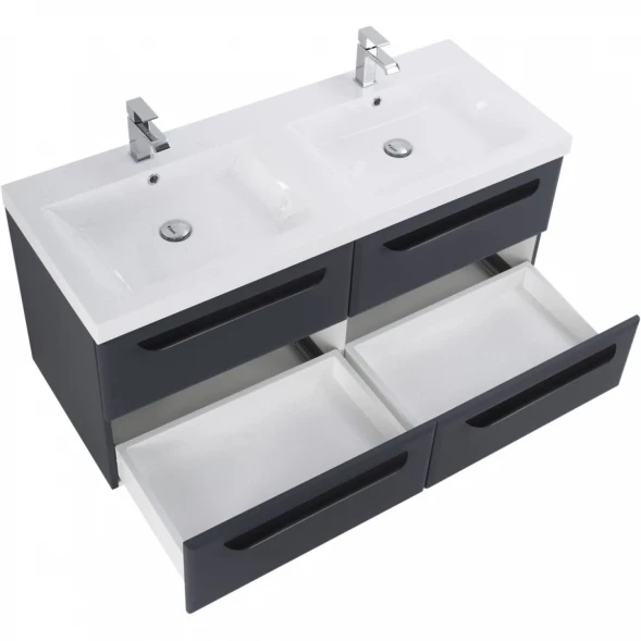 Тумба Grafito 119,8 см Cezares Eco ECO-1200-4C-SO-2-GR-P