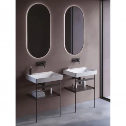 Раковина Catalano Green 0420600001 60x47 см, накладная, подвесная, белый глянец