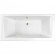 Акриловая гидромассажная ванна 170x80 см Whitecross Savia Duo 0103.170080.100.RELAX.GL