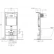 Комплект инсталляция с унитазом BelBagno BB5177CH-TOR/SC/BB026/BB044NERO с кнопкой смыва, черный матовый + унитаз подвесной BelBagno Uno безободковый, торнадо, с сиденьем микролифт, белый