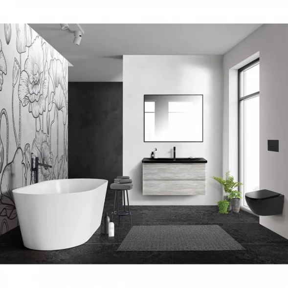 Тумба Rovere Vintage Bianco 99,6 см BelBagno Albano ALBANO-1000-2C-SO-RVB
