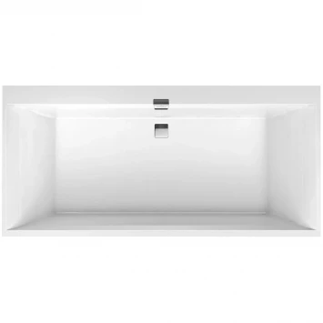 Квариловая ванна 190x90 см альпийский белый Villeroy &amp; Boch Squaro Edge 12 UBQ190SQE2DV-01