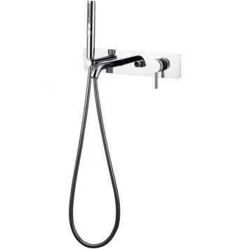 Смеситель для ванны Allen Brau Priority 5.31006-00 встраиваемый, с душевым гарнитуром, хром