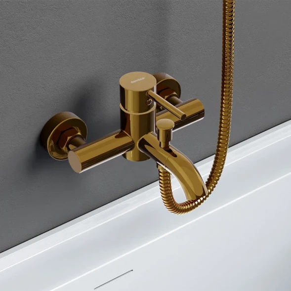 Смеситель для ванны Damixa Scandinavian Pure 361000600 Золото