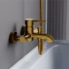 Смеситель для ванны Damixa Scandinavian Pure 361000600 Золото