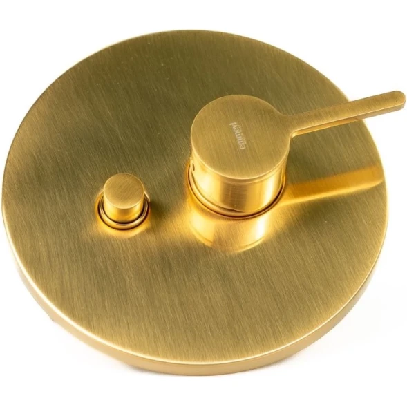 Смеситель для ванны Emmevi Filobrass 85019/ORS встраиваемый, Золото матовый