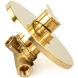 Смеситель для ванны Emmevi Filobrass 85019/ORS встраиваемый, Золото матовый