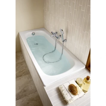 Ванна стальная Roca Contesa 23616000O 140x70 см, белый