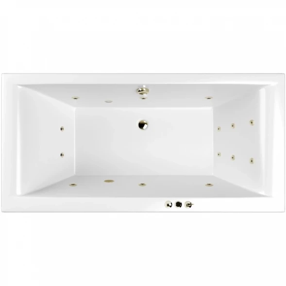 Акриловая гидромассажная ванна 170x80 см Whitecross Savia Duo 0103.170080.100.SMART.BR