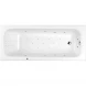 Акриловая ванна Whitecross Vibe 0105.170070.100.ULTRANANO.CR 169,5x70 см, с гидромассажем, белый