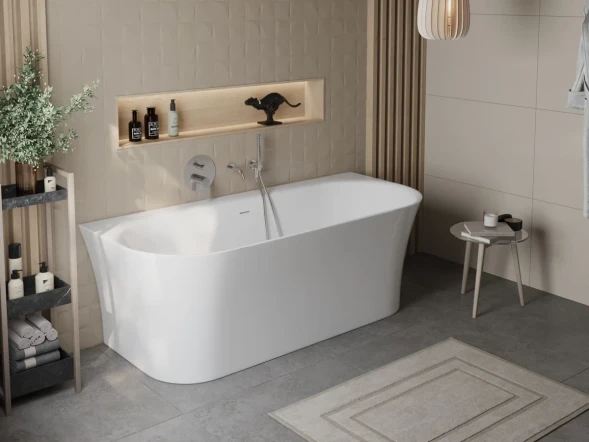 Акриловая ванна 170x75 см BelBagno BB711-1700-750