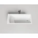 Ванна из литьевого мрамора Salini S-Sense Cascata 104413G 170x70 см, белый глянец