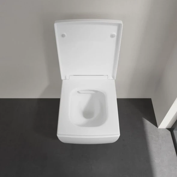 Унитаз подвесной Villeroy &amp; Boch Memento 2.0 4633R0R1 безободковый, альпийский Белый