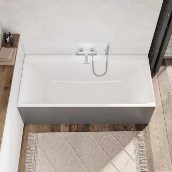 Квариловая ванна 170x75 см альпийский белый Villeroy &amp; Boch Subway 3.0 UBQ170SBW2DV-01