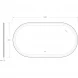 Зеркало 150x80 см Cezares Giubileo CZR-SPC-GIUBILEO-1500-800-TCH-WARM