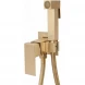 Гигиенический душ Hansberge Cubito H3077MG со смесителем, Золото матовый