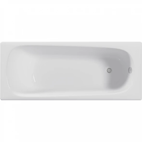 Ванна чугунная Delice Continental DLR230641 130x70 см, белый