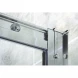 Душевой уголок Cezares Pratico 120x90 см текстурное стекло PRATICO-RH-1-120/90-P-Cr