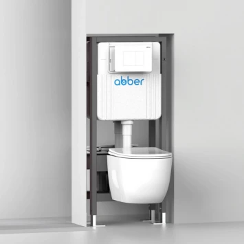 Инсталляция для двух унитазов Abber AC0106