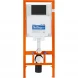 Комплект инсталляция с унитазом BelBagno Prospero BB3202CHR-MB/BB3202SC-MB/BB002-80/BB007-PR-NERO.M с кнопкой смыва,черный матовый + унитаз подвесной BelBagno Ardente-C безободковый, с сиденьем микролифт, черный матовый