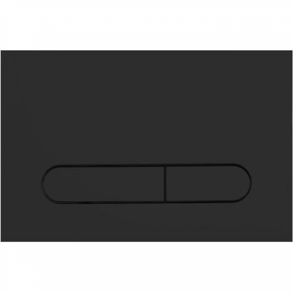 Комплект инсталляция с унитазом BelBagno Prospero BB3202CHR-MB/BB3202SC-MB/BB002-80/BB007-PR-NERO.M с кнопкой смыва,черный матовый + унитаз подвесной BelBagno Ardente-C безободковый, с сиденьем микролифт, черный матовый