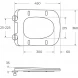 Комплект инсталляция с унитазом BelBagno Prospero BB3202CHR-MB/BB3202SC-MB/BB002-80/BB007-PR-NERO.M с кнопкой смыва,черный матовый + унитаз подвесной BelBagno Ardente-C безободковый, с сиденьем микролифт, черный матовый