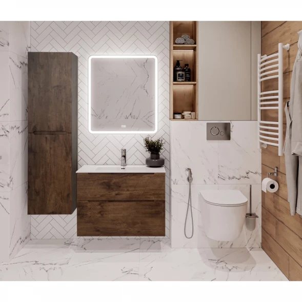 Тумба Rovere Moro 79,6 см BelBagno Etna ETNA-H60-800-2C-SO-RW-P