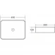 Раковина 49x38 см BelBagno BB1386