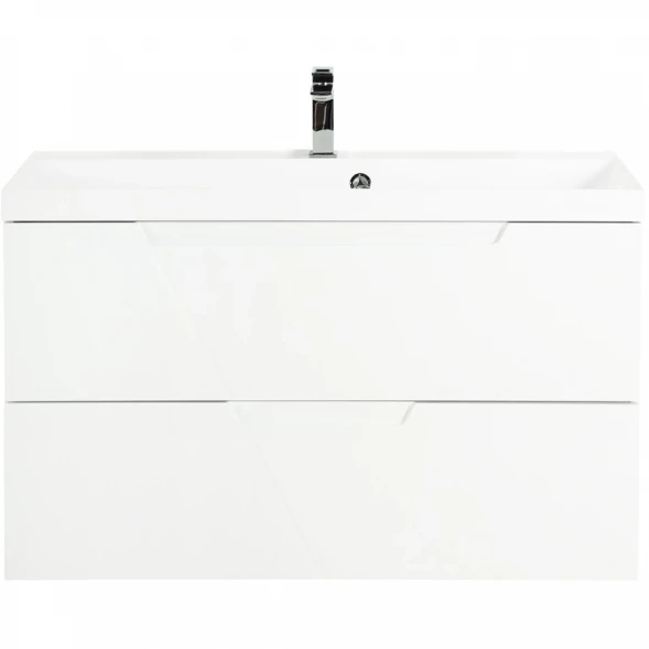 Тумба Bianco Lucido 89,6 см BelBagno Vittoria VITTORIA-900-2C-SO-BL