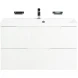 Тумба Bianco Lucido 89,6 см BelBagno Vittoria VITTORIA-900-2C-SO-BL