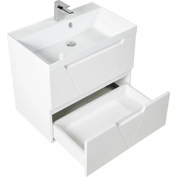 Тумба Bianco Lucido 89,6 см BelBagno Vittoria VITTORIA-900-2C-SO-BL