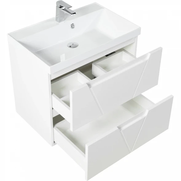 Тумба Bianco Lucido 89,6 см BelBagno Vittoria VITTORIA-900-2C-SO-BL