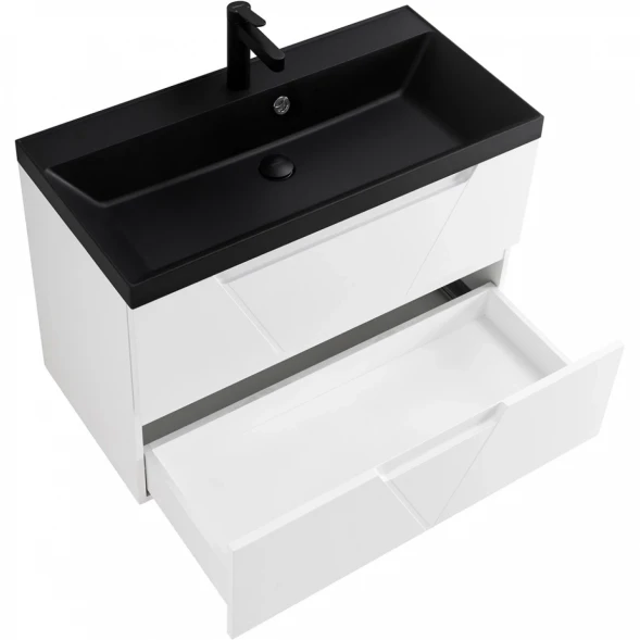 Тумба Bianco Lucido 89,6 см BelBagno Vittoria VITTORIA-900-2C-SO-BL