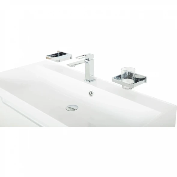 Тумба Bianco Lucido 89,6 см BelBagno Vittoria VITTORIA-900-2C-SO-BL