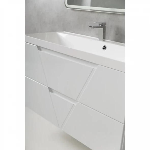 Тумба Bianco Lucido 89,6 см BelBagno Vittoria VITTORIA-900-2C-SO-BL