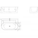 Акриловая ванна 150x80 см BelBagno BB409-1500-800