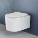 Унитаз подвесной Ceramica Nova Moments CN3003 безободковый, с сиденьем микролифт, белый