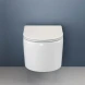 Унитаз подвесной Ceramica Nova Moments CN3003 безободковый, с сиденьем микролифт, белый