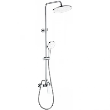 Душевая система Wonzon &amp; Woghand WW-B3200-CR 255 мм, со смесителем, хром