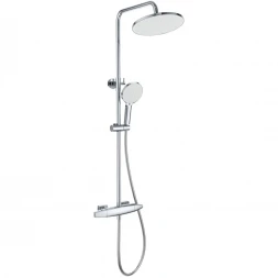 Душевая система Wonzon &amp; Woghand Neo WW-B3035-A1-CR 255 мм, с термостатом, хром