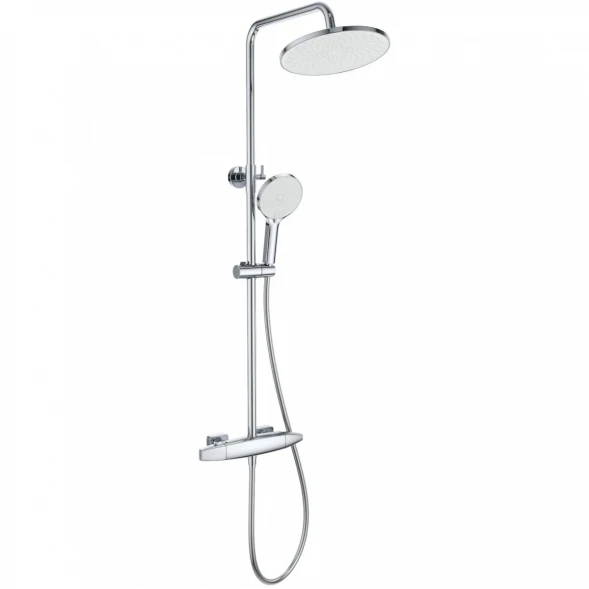 Душевая система Wonzon &amp; Woghand Neo WW-B3035-A1-CR 255 мм, с термостатом, хром