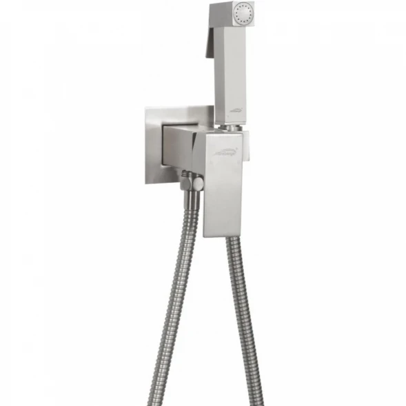 Гигиенический душ Hansberge Cubito H3077NK со смесителем, никель