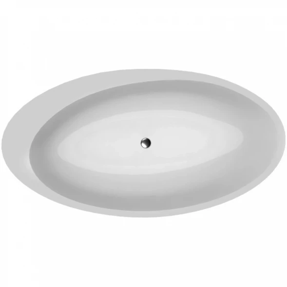 Акриловая ванна Vayer Boomerang GL000010198 194x100 см, отдельностоящая, белый