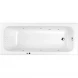 Акриловая ванна Whitecross Vibe 0105.180075.100.LINENANO.CR 179,5x75 см, с гидромассажем, белый