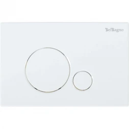 Инсталляция для унитаза BelBagno Sfera BB002-80/BB014-SR-BIANCO с кнопкой смыва, белый