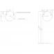 Зеркало 60x60 см Salini Ombra 27M0360BH