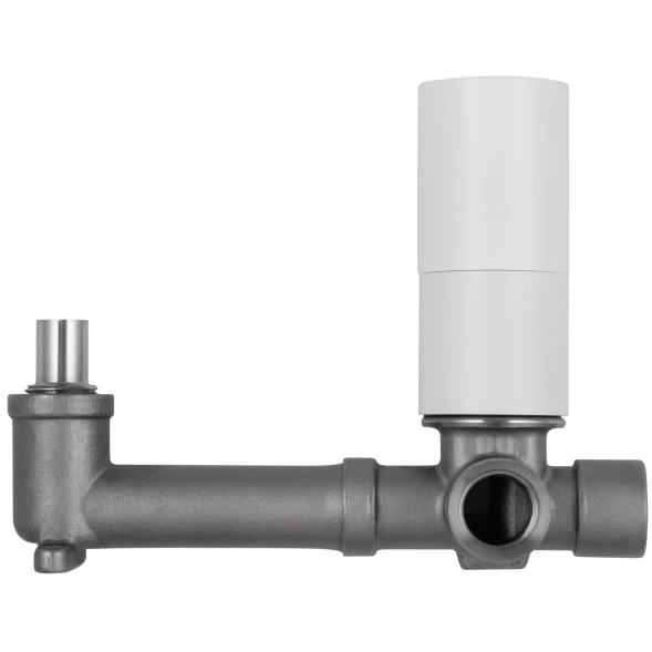 Смеситель для раковины Wonzon &amp; Woghand WW-105-MW встраиваемый, белый матовый