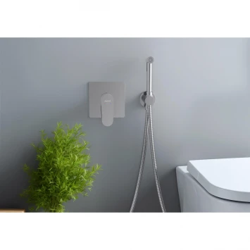 Гигиенический душ Aquatek Оберон AQ1219CR со смесителем, хром